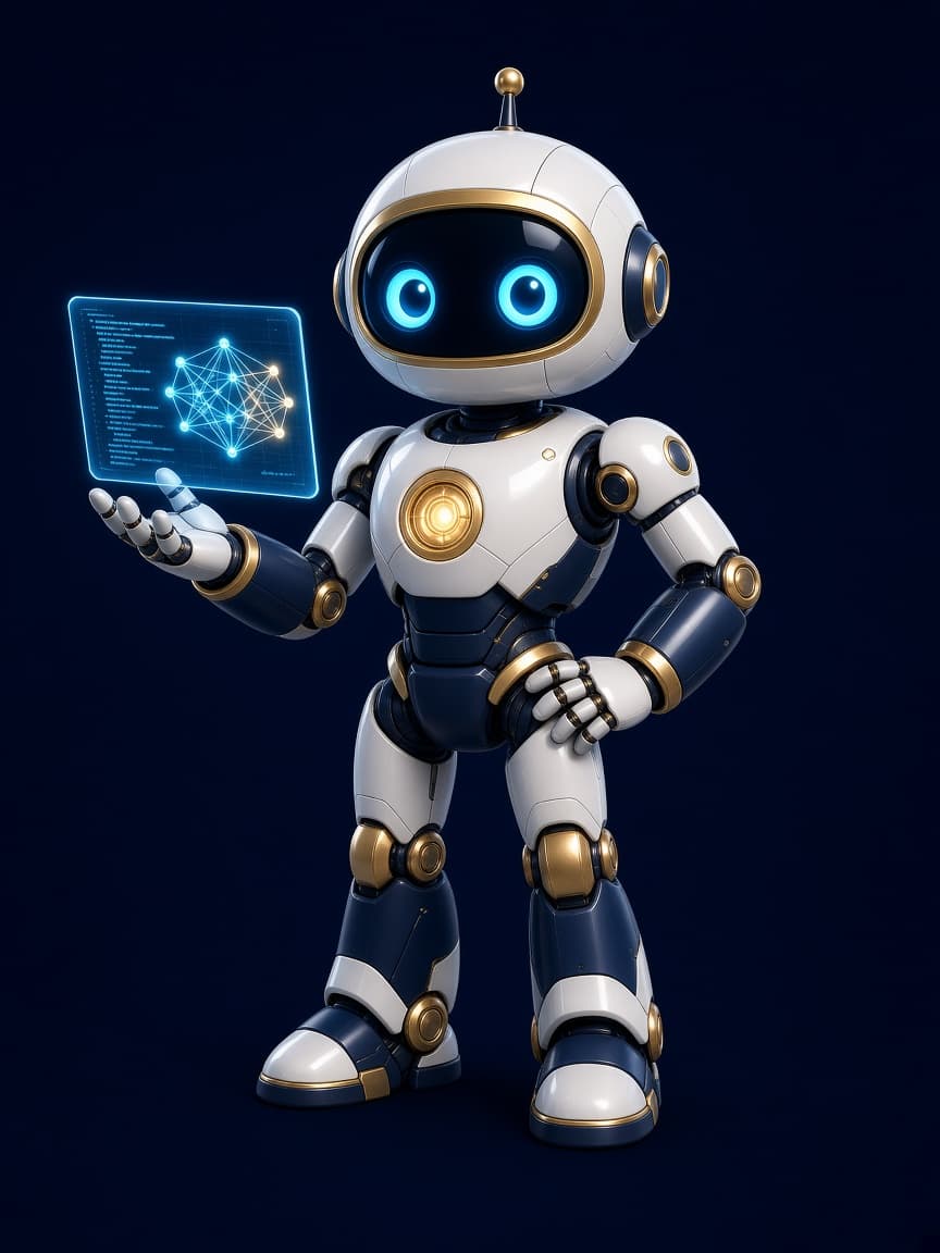روبوت MindSoft ثلاثي الأبعاد، رفيق دراسة البرمجة والذكاء الاصطناعي